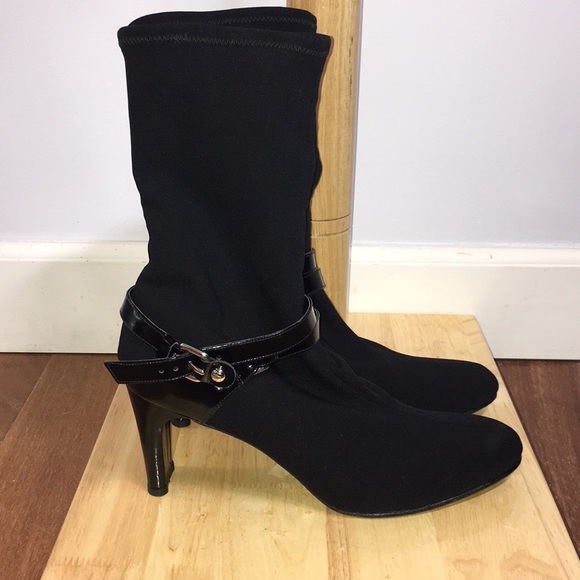 Stuart Weitzman Shoes - Stuart Weitzman Stretch Woven Boots